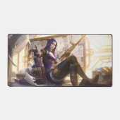 Sheriff Gaming Desk Mat | Marksman Esthetic Pad (Voorkant)