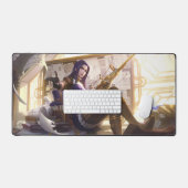 Sheriff Gaming Desk Mat | Pad esthétique Marksman (Clavier et souris)