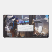 Sheriff Gaming Desk Mat | Pad esthétique Marksman (Clavier et souris)