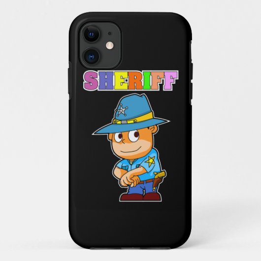 Sheriff iPhone 5/5s Hoesje (Achterkant)