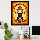 Sheriff Joe " Ik ben het Poster van de baas " (Thuiskantoor)