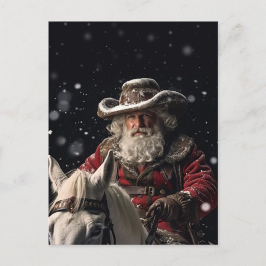 Sheriff Sinterklaas Briefkaart (Voorkant)