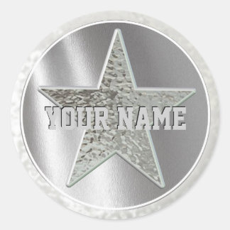 Sheriff Star Stickers met Jouw naam!
