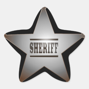 Sheriff Ster Sticker