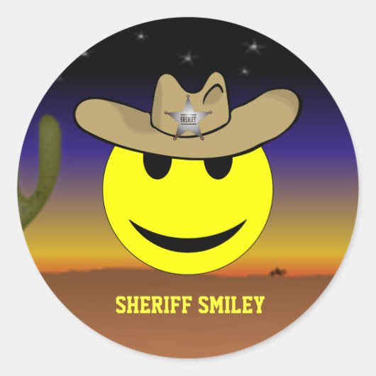 Sheriff sticker (Voorkant)