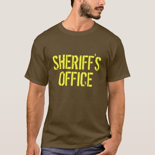 Sheriff's Kantoor T-shirt (Voorkant)