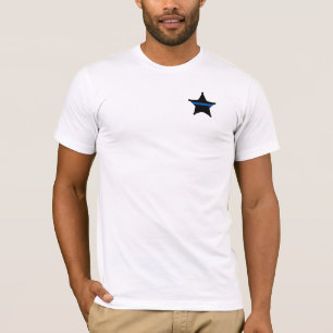 Sheriffs Kantoor Thin Blue Line T-shirt