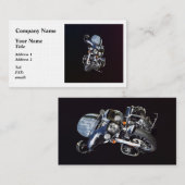 Sheriff's Motorcycle Visitekaartje (Voorkant / Achterkant)