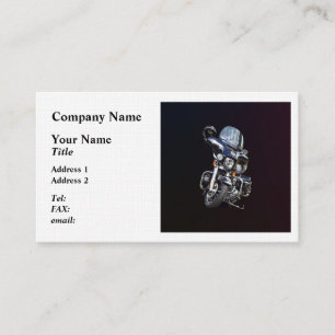 Sheriff's Motorcycle Visitekaartje