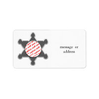 Sheriff's Tin Star Photo Lijst