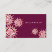 SherikanStarz Visitekaartje (Achterkant)