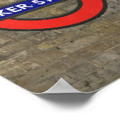 Sherlock Holmes Baker Street Posterd Poster (Hoek)