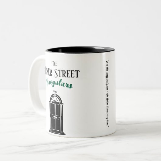 Sherlock Holmes Mug - The Baker Street Irregulars (Devant gauche)