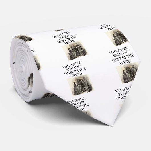 sherlock holmes stropdas (Opgerold)
