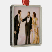 Sherlock Holmes Theatrical Play Poster #2 Metalen Ornament (Rechts)