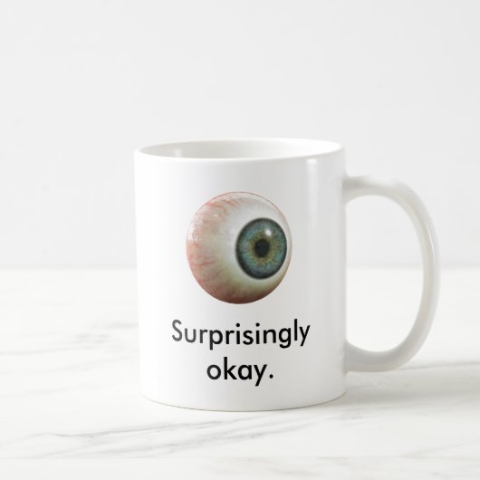 Sherlock Verrassend Oké Eyeball Mok (Rechts)