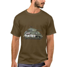 Sherman avec Tractics Nom T-shirt noir