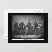Sherman en zijn generaals Briefkaart (Voorkant / Achterkant)