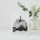 Sherman Tank Briefkaart (Staand voorkant)