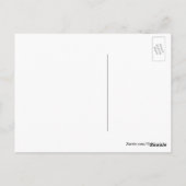 Sherman Tank Briefkaart (Achterkant)