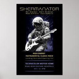 Shermanator debuteert Rams Head 2024 Poster