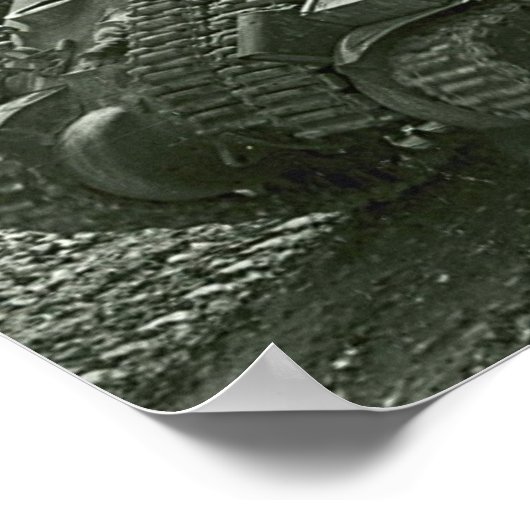 Shermans in Anzio Poster (Hoek)