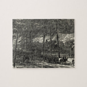 Sherman's mars naar het Zee door South Carolina Legpuzzel