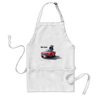 Sherman's Way "Get Lost" Shop Apron Standaard Schort