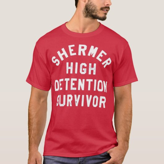 Shermer High Detention Survivor T-shirt (Voorkant)