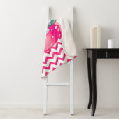 Sherpa Animaux Safari personnalisés dans une couverture b (En situation)