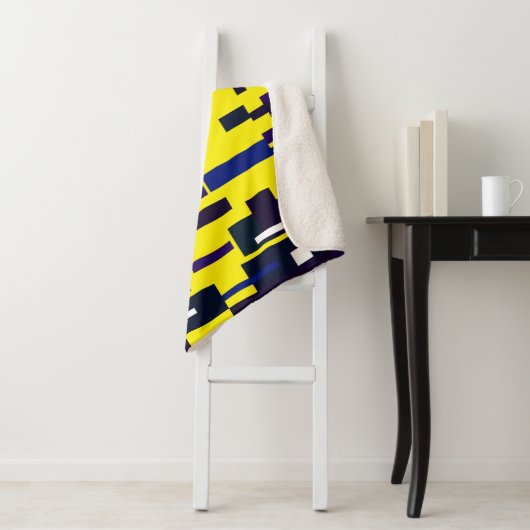 Sherpa Art Abstrait Peinture D'Une Couverture De Jeu (En situation)