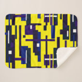 Sherpa Art Abstrait Peinture D'Une Couverture De Jeu (Devant (Horizontal))