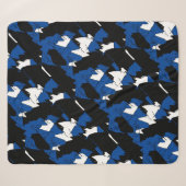 Sherpa Art Abstrait Peinture D'Une Couverture De Jeu (Devant (Horizontal))