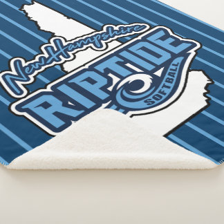 Sherpa Blanket (krijtstreep) Deken