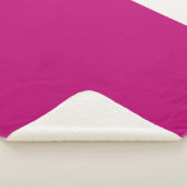Sherpa Blanket, Magenta Sherpa Deken (3/4)