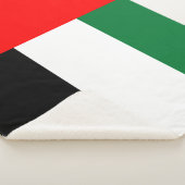 Sherpa Blanket met vlag van de Verenigde Arabische Deken (3/4)