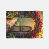 Sherpa Blanket (Rose Path) Fleece Deken (Voorkant (Horizontaal))