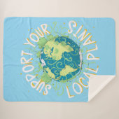 Sherpa Blanket Sherpa Deken (Voorkant (horizontaal))