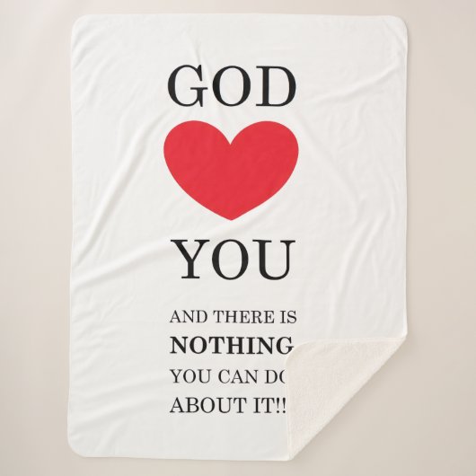 Sherpa Blanket Sherpa Deken (Voorkant)