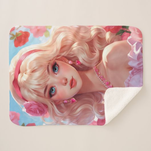 Sherpa Blanket Sherpa Deken (Voorkant (horizontaal))