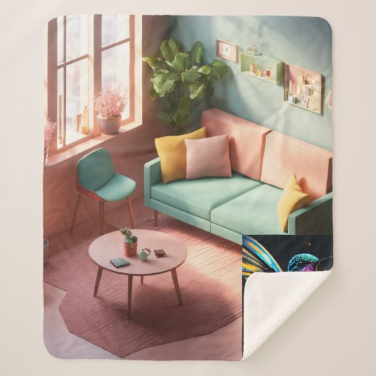 Sherpa Blanket Sherpa Deken (Voorkant)