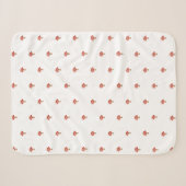 Sherpa Blanket (Small) - Autumn And Fall Pattern Deken (Voorkant (horizontaal))