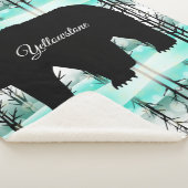 Sherpa Blanket-Yellowstone Beer Sherpa Deken (3/4)