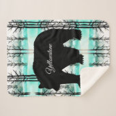 Sherpa Blanket-Yellowstone Beer Sherpa Deken (Voorkant (horizontaal))