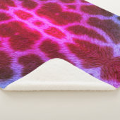 Sherpa Blanket Zebra  Sherpa Deken (3/4)