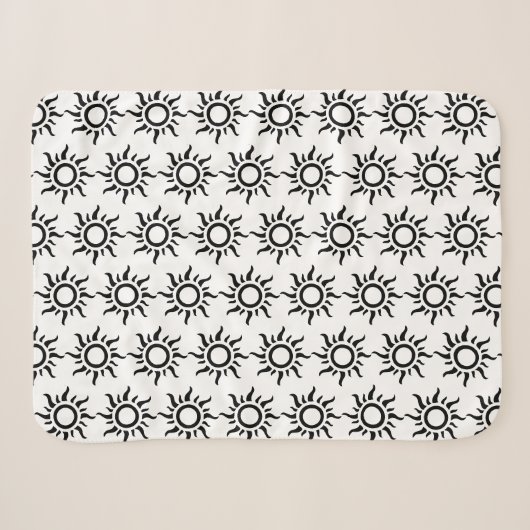 Sherpa Blanket - Zon Deken (Voorkant (horizontaal))