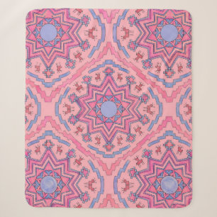 Sherpa Cercle de l'âme – Couverture en polaire Mandala lu