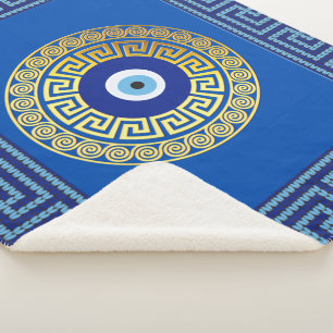Sherpa Clé grecque avec couverture de protection oculair