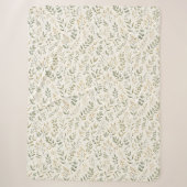 Sherpa Conception de couverture de pré de fleurs sauvages (Devant)