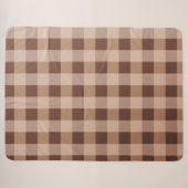 Sherpa Couverture à carreaux (Devant (Horizontal))